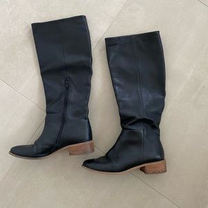 Corso Como Women's Garrison Riding Boots Black 8.5